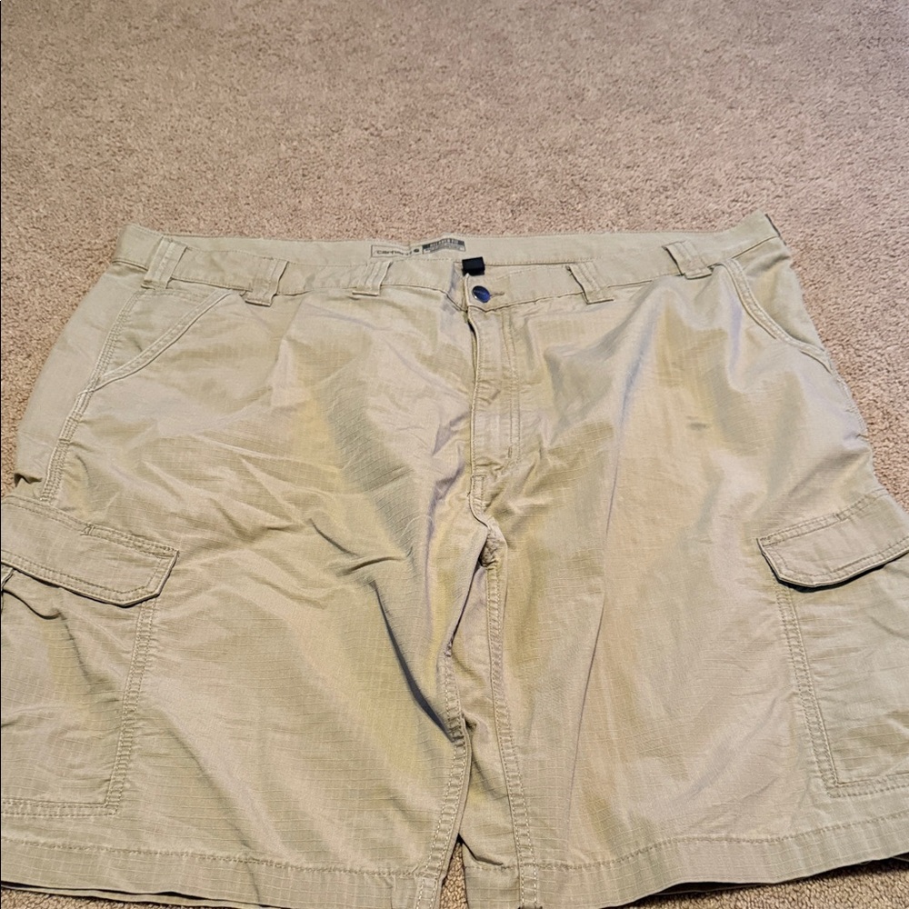 Carhartt Men's Beige Cargo Shorts